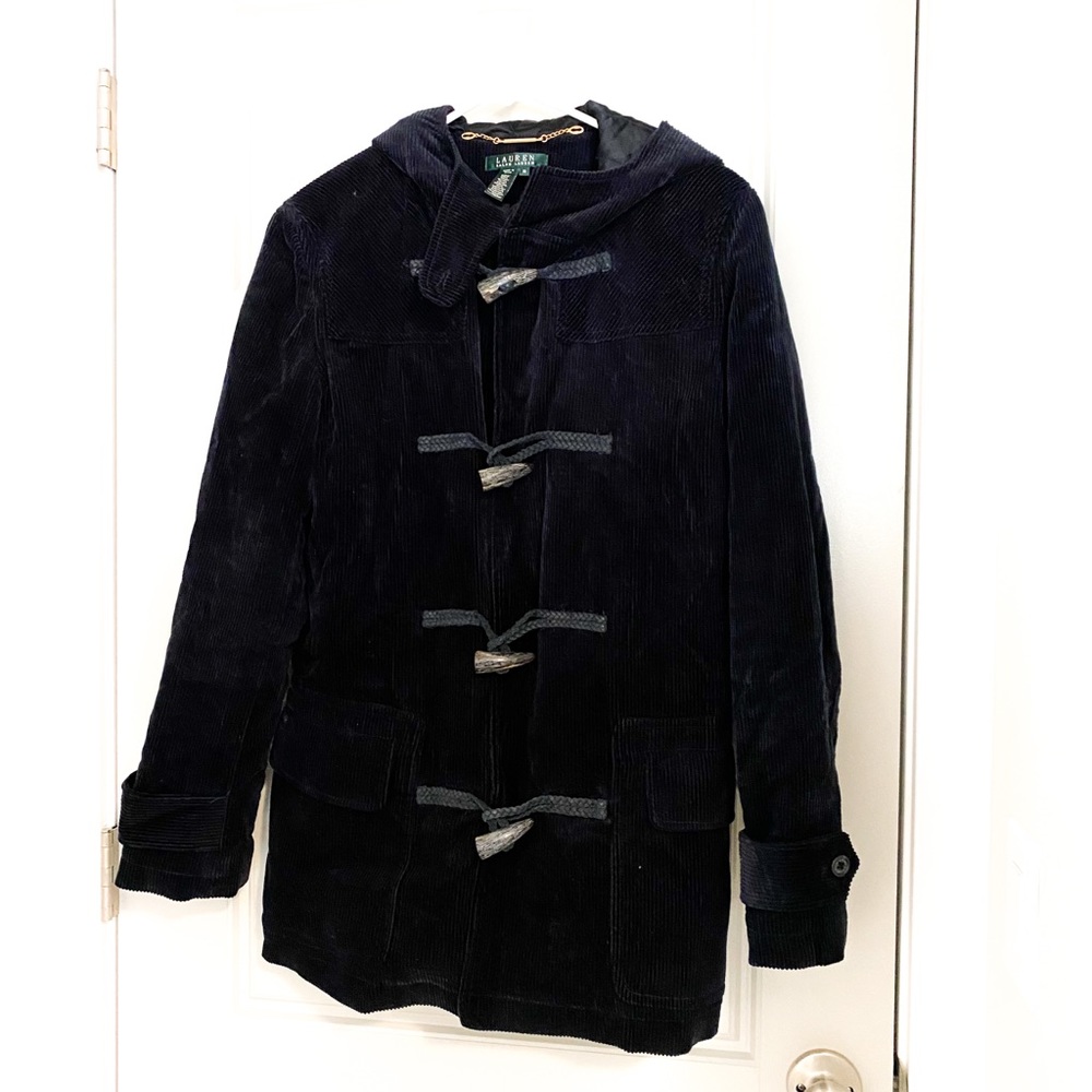 LRL Lauren Ralph Lauren women’s dark blue peacoat ⭐️